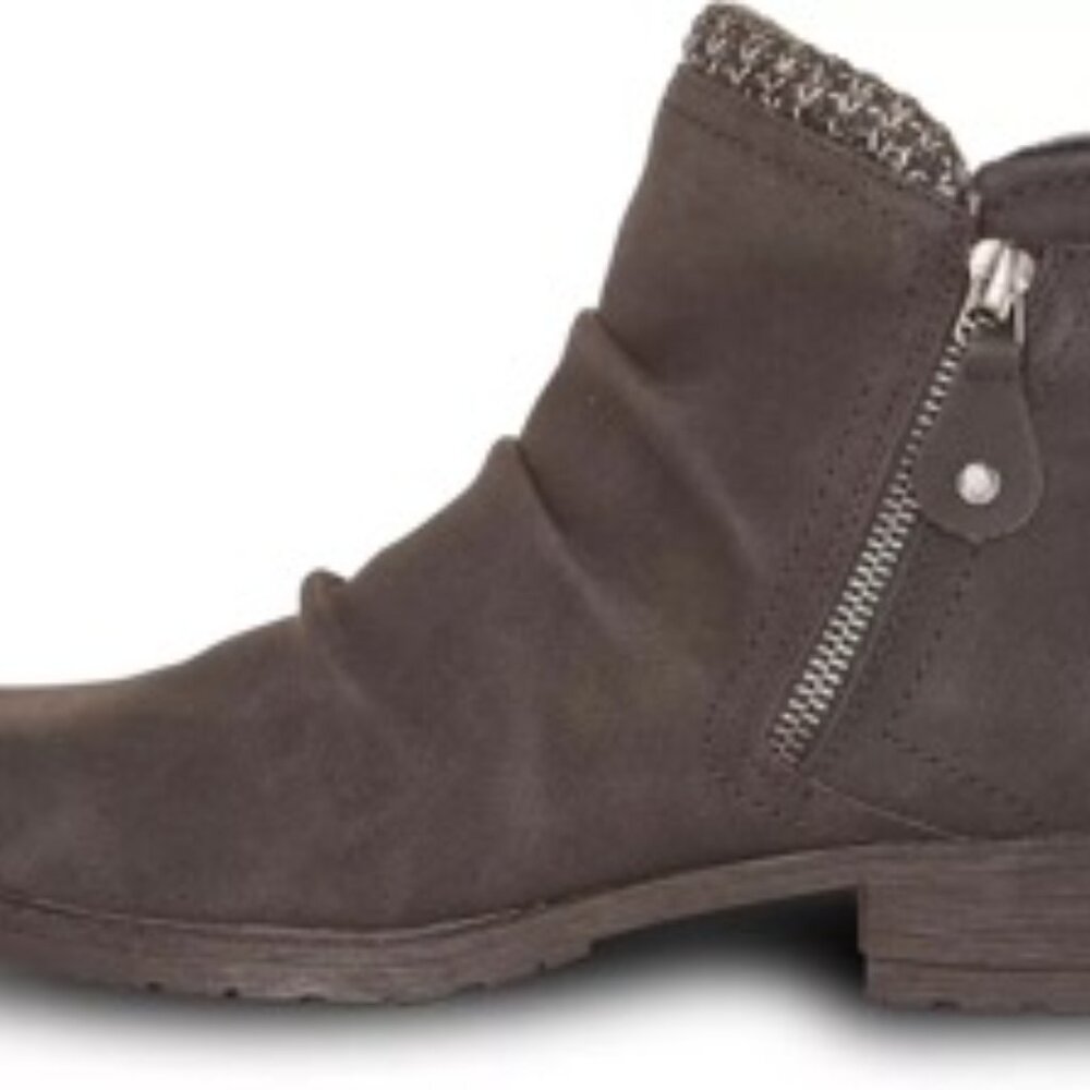 SPORTO Honor Faux Leather Sweater Women's Booties Boots Black Size 10 - Picture 4 of 5